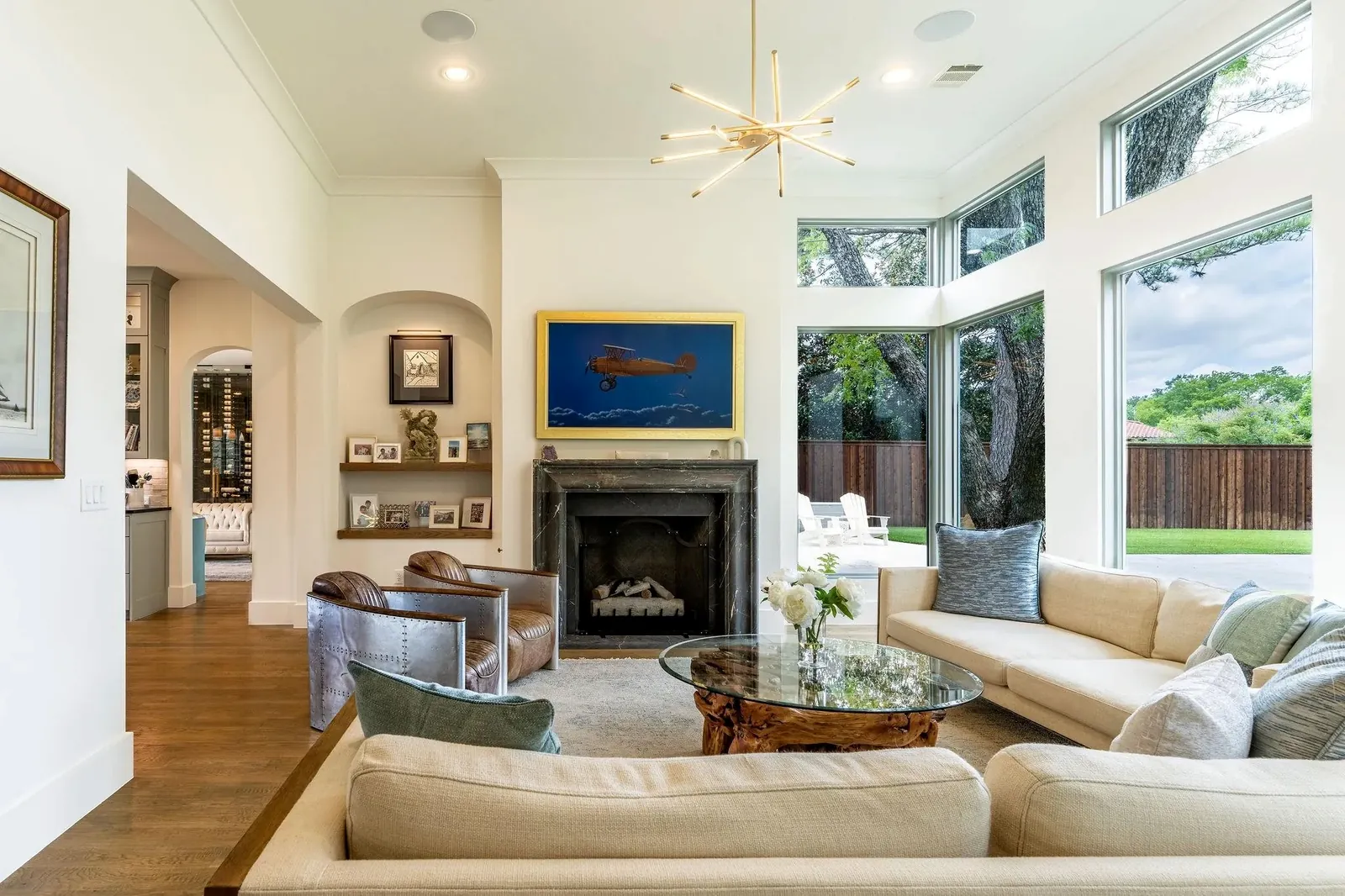 A great room we wired and tuned